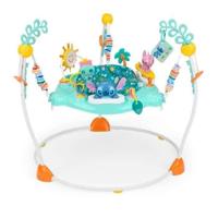 DISNEY BABY -STITCH- Speelruimte voor baby's met meerdere speeltjes, evoluerende wipstoel, 360° draaibaar, 10 interactieve Disney-spellen
