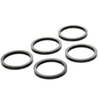 Spacers 28.6 mm 1-1/8 inch oversized 3 mm carbon 5 stuks 6500030 - thumbnail