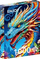 Blue Dragon Puzzel 1000 Stukjes