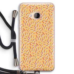 Camouflage: HTC U Play Transparant Hoesje met koord