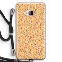 Camouflage: HTC U Play Transparant Hoesje met koord