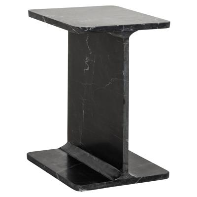 Richmond Bijzettafel 'Benson' Marmer, kleur Zwart