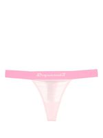 DSQUARED2 string à bande logo - Rose