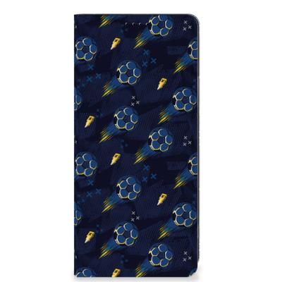 Hoesje met Magneet voor OPPO A58 4G Voetbal Hoesje met Magneet voor OPPO A58 4G Voetbal