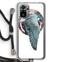 Golden Falcon: Xiaomi Redmi Note 10S Transparant Hoesje met koord