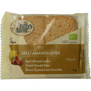 Billy&apos;s Farm Spelt amandelkoeken bio