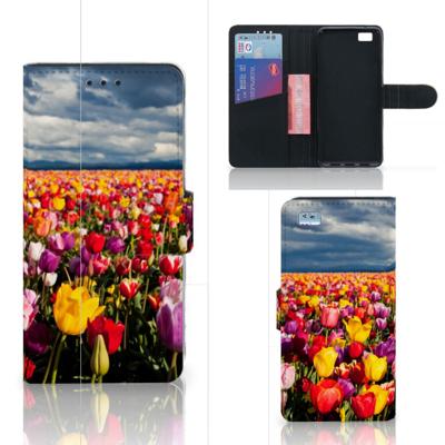 Huawei Ascend P8 Lite Hoesje Tulpen