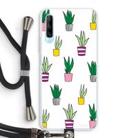 Sanseveria: Huawei P Smart Pro Transparant Hoesje met koord