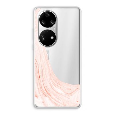 Peach bath: Huawei P50 Pro Transparant Hoesje