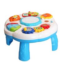 Multifunctionele verlichting hand drums kinderen elektrische muziek speelgoed (wit)