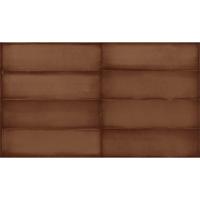 Wandtegel Estudio Ghent Copper Matt 6.9x24 cm Estudio