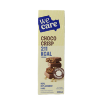 WeCare Meal replacement bars choco crisp 116 Gram