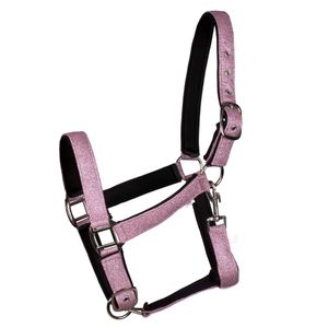 Pagony halster shimmer roze maat:pony