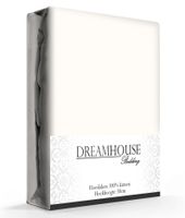 Dreamhouse Hoeslaken Katoen Créme -80 x 200 cm