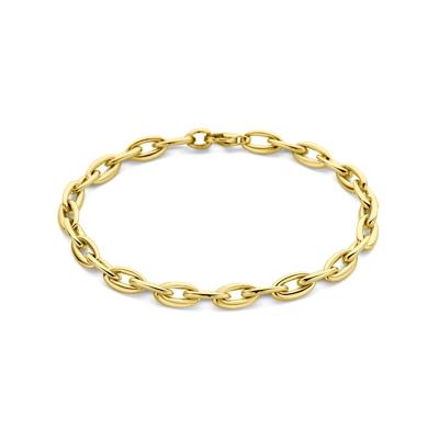14k Geelgouden Armband met Schakelbreedte van 5,5 mm - Tijdloze Elegantie