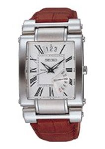 Horlogeband Seiko SPQ011P1 / 5Y63-0AC0 / 4LD2JB Leder Bordeaux 16mm