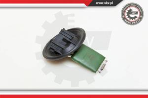 Weerstand, interieurventilator ESEN SKV, Spanning (Volt)12V, u.a. für Seat, Skoda, Audi, VW