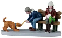 Lemax playful pups kerstdorp figuur type 4 2025