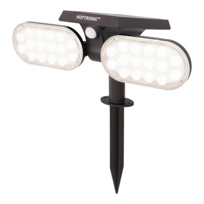 HOFTRONIC™ Solar LED Tuinspot Pato PIR met bewegingssensor 6000K daglicht wit Prikspot Tuinspot