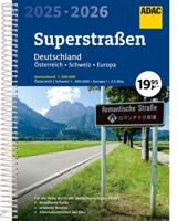Wegenatlas Superstraßen 2025/2026 Deutschland 1:200 000 | A4 | Ringband | ADAC Wegenatlas Superstraßen 2025/2026 Deutschland 1:200 000 | A4 | Ringband | ADAC
