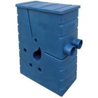 Aquaforte Smartsieve Zeefbochtfilter - 300 Micron RVS - Eenvoudige Installatie voor Vijverfiltratie