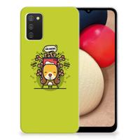 Samsung Galaxy A02s Telefoonhoesje met Naam Doggy Biscuit