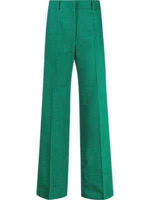 Valentino Garavani pantalon ample à taille haute - Vert
