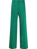 Valentino Garavani pantalon ample à taille haute - Vert