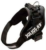 Julius K9 idc power-harnas / tuig voor labels zwart
