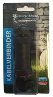 Kabelmof / kabelverbinder 5-polig zwart IP68