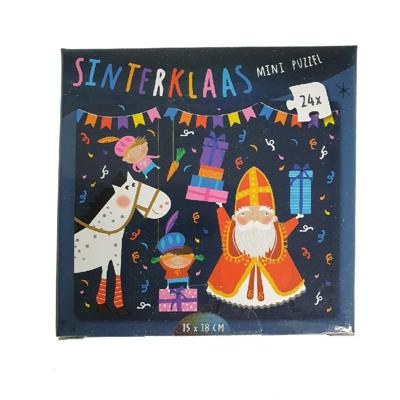 Basic Sinterklaas mini puzzel 24 stukjes