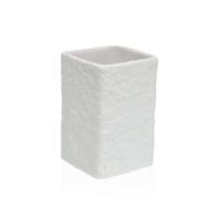Tandenborstelhouder Versa Viti Wit Hars 7,4 x 10,6 x 7,4 cm