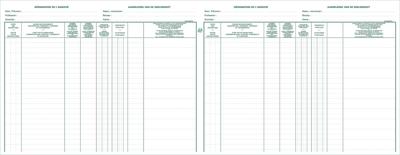 Exacompta aandeelhouders, ft 24 x 32 cm, tweetalig, voor BVBA