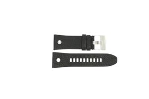 Horlogeband Diesel DZ7313 Leder Zwart 28mm