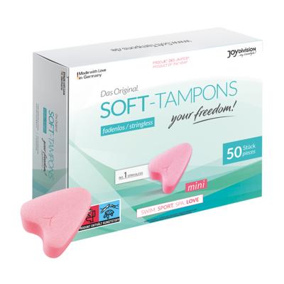 Joydivision Zachte Tampons Mini - 50 Stuks