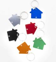 Metalen Sleutelhanger Huisje