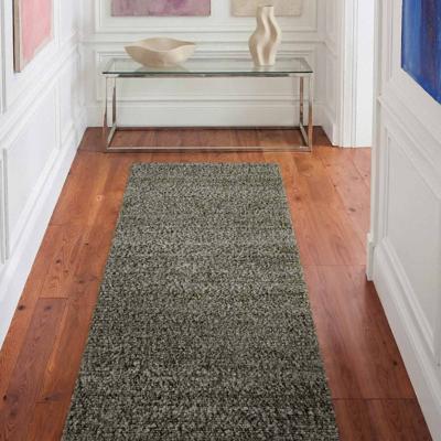 Vloerkleed Portobello Rechthoekig - Groen 300x80cm - Polyester - Dekbed-Discounter.nl