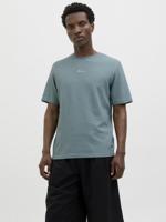 Jack & Jones Jprblafranco Ss Tee Crew Neck Ln Print T-shirts Stormy Sea