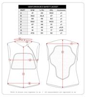 UFO PLAST protector vest "centurion bv3" protector vest ufo bv3 centurion black xxl