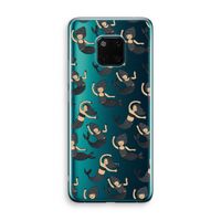 Zeemeermin: Huawei Mate 20 Pro Transparant Hoesje