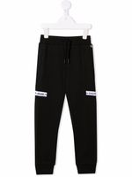 Calvin Klein Kids pantalon de jogging à logo imprimé - Noir