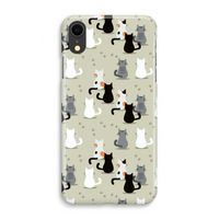 Katten: iPhone XR Volledig Geprint Hoesje