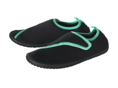 CRIVIT Dames waterschoenen (Zwart/groen, 41)