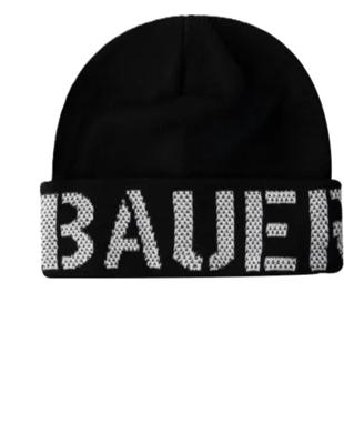 Bauer Muts Intarsia Knit Toque S25 (zwart) Zwart Sr.