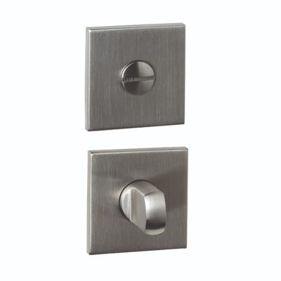 Intersteel WC-sluiting verdekt 53x53x6mm met stift 6-8mm RVS