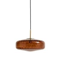 Light & Living - Hanglamp PLEAT - Ø40x17cm - Bruin