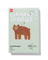 HEMA Diamantcreaties sleutelhanger beer