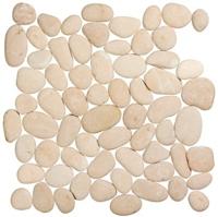 Stone Line Pebbles Mozaiek Tegel Kiezel - Rose Kiezels Ongeglazuurd 300x300mm Stone Line Pebbles Mozaiek Tegel Kiezel - Rose Kiezels Ongeglazuurd 300x300mm