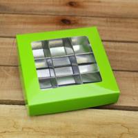 Bonbon doosjes - Chocolade doosje - Grasgroen 132 basic - 24 stuks