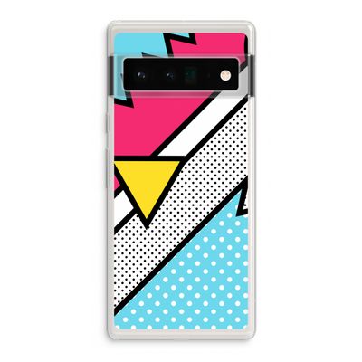 Pop Art #3: Google Pixel 6 Pro Transparant Hoesje